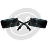 Specchietto retrovisore Bobber corto nero sinistro - Foto 2