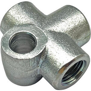 Conector de perno banjo 3 vías M10x1 latón
