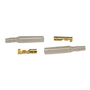 Terminale cavo elettrico tondo femmina isolato set 50pz