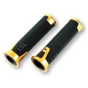 Coppia manopole LSL Ergonia 22mm forate oro