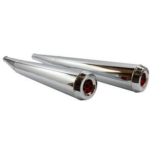 Auspuff Schalldämpfer Moto Guzzi Serie Grossa Teste Quadre Lafranconi RC chrom paar