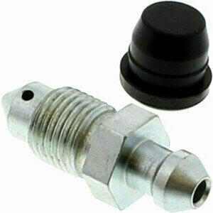 Brake caliper bleeder M10x1 length 29mm complete grey JMP