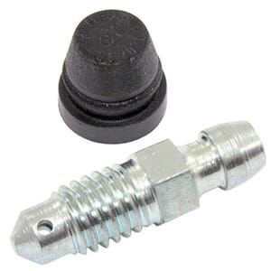 Brake caliper bleeder M8x1.25 length 26mm complete grey Brembo