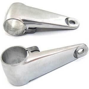 Headlight bracket side mounting British grey pair