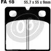 Pasticche freno EBC Brakes FA018 - Foto 2