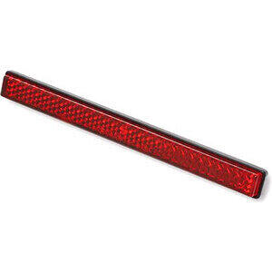 Catarifrangente posteriore 125x15mm autoadesivo rosso