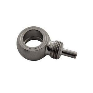 Occhiello tubi freno aeronautici 10mm Allegri dritto corto