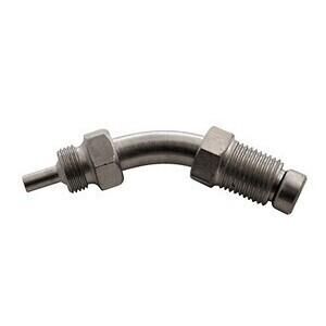 Brake hose connection Allegri 45° M10x1 revolving