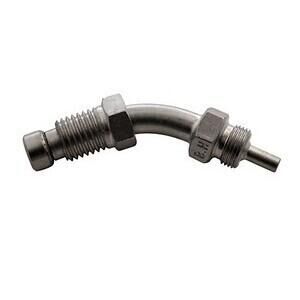 Brake hose connection Allegri 45° M10x1.25 revolving