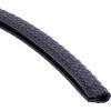 Protección carenado borde goma 1-2mm negro 1mt