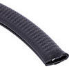 Protección carenado borde goma 1-4mm negro 1mt