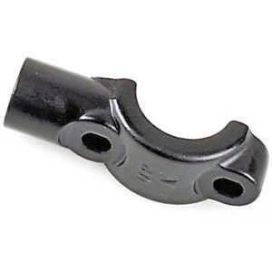 Collare fissaggio pompa freno/frizione 22mm nero portaspecchietto