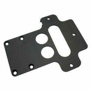 Piastra telaio portabatteria per Moto Guzzi Serie Grossa Type1 nero