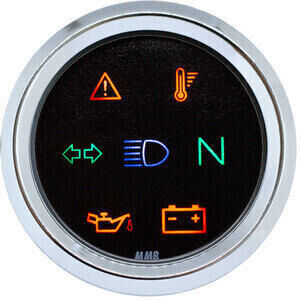 Set spie led MMB corpo cromo fondo nero