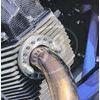 Flangia collettori di scarico per Moto Guzzi Serie Grossa 44mm CNC alleggerita - Foto 2