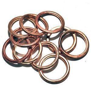 Guarnizione collettori di scarico 31.5x39x3mm testata set 10pz