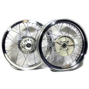 Kit ruote a raggi completo per Ducati 750 SS 18''x2.15 - 18''x2.50 CNC