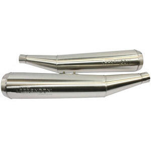 Coppia finali di scarico per Moto Guzzi V 7 i.e. Lafranconi RC satinato
