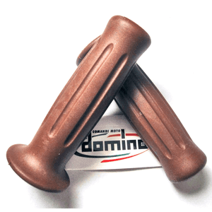 Coppia manopole Tommaselli Classic 22mm marrone