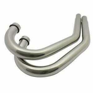 Collettore di scarico per Moto Guzzi 850 Le Mans completo inox lucido