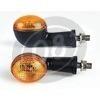 Coppia frecce alogene Oval mini lunghe nero - Foto 4