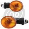 Coppia frecce alogene Oval mini corte nero - Foto 2