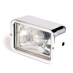 Faro anteriore Cube alogeno cromo