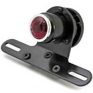 Fanalino posteriore led Old School Type4 nero con portarga