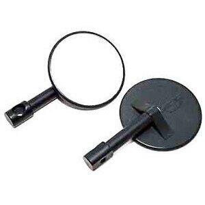 Specchietto retrovisore bar-end Cafe Racer Type2 mini nero coppia