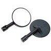 Specchietto retrovisore bar-end Cafe Racer Type2 mini nero coppia