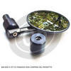 Specchietto retrovisore bar-end Cafe Racer Type2 mini nero coppia - Foto 2
