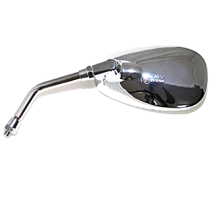 Specchietto retrovisore reversibile per Yamaha XV 535 Virago corto cromo sinistro