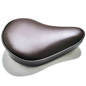 Universal Motorradsattel Custom klein braun