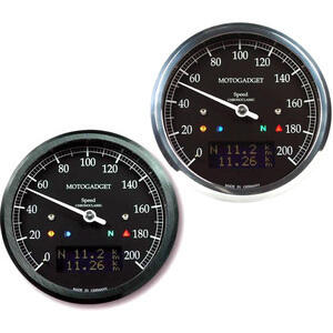 Strumento elettronico multifunzione Motogadget ChronoClassic Speedo Dark