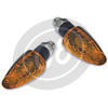 Coppia frecce alogene Pearl nero - Foto 3