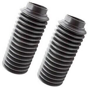 Soffietto forcella moto 38-58mm lunghezza 350mm nero coppia