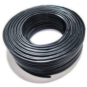 Cable de encendido 5mm PVC negro