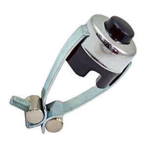 Pulsante a fascetta 22mm nero