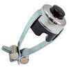 Button with clamp 22mm black