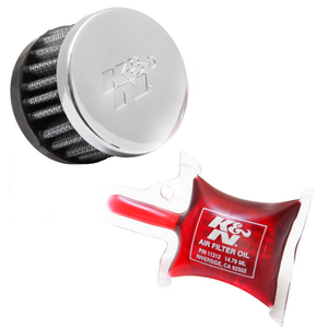 Crankcase vent filter 16mm cilindrical K&N