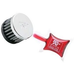 Crankcase vent filter 19mm cilindrical K&N