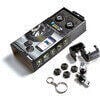 Tire valve stem tubeless Fobo Bike kit bluetooth TPMS 2 black pair