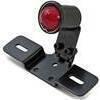Piloto trasero led Old School Type3 porta matricula negro
