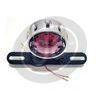 Fanalino posteriore led Mile grigio lente rossa con portarga - Foto 3