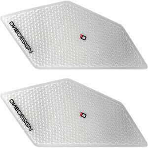 Fuel tank knee pads BMW R 1200 GS -\'12 transparent pair