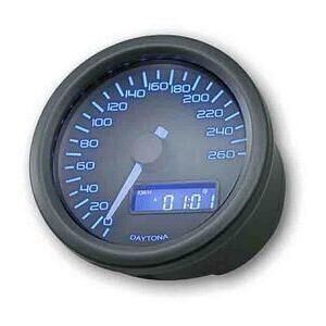 Contachilometri elettronico Daytona60 260Km/h nero