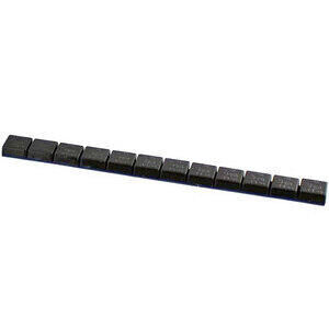 Kit pesi adesivi cerchio 12x5gr nero