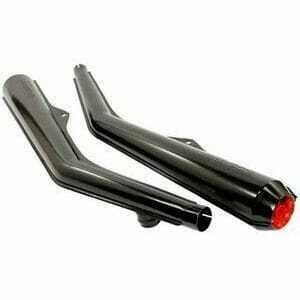 Finale di scarico per Moto Guzzi Le Mans -\'80 Lafranconi RC nero coppia