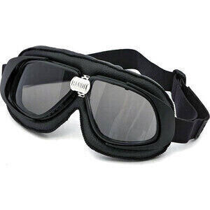 Maschera moto Bandit Classic nero lenti fumè