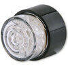 Fanalino posteriore led Round nero